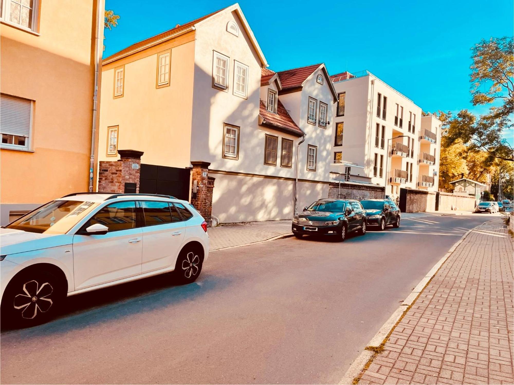 Ferienwohnungen Mey Haus Zum Rosenstock Erfurt Buitenkant foto